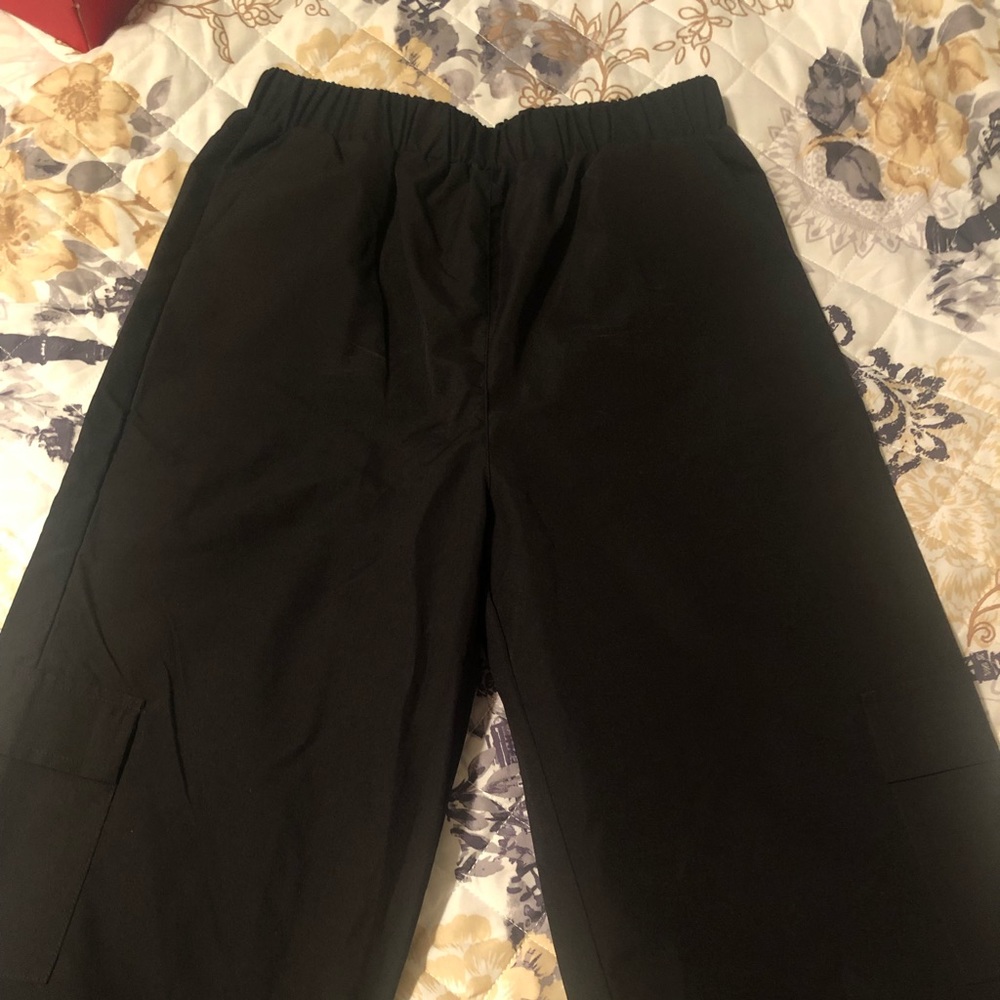 Shein black cargo pants